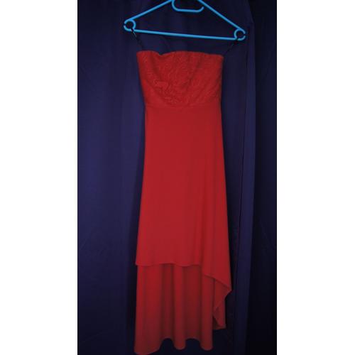 Robe Morgan Polyester 36 Rouge Mode Femme Rakuten