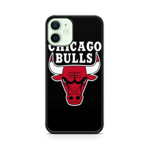 Coque Pour Iphone 13 Silicone Tpu Chicago Bulls Jordan Basket Ball Nba Taureau Ref 420