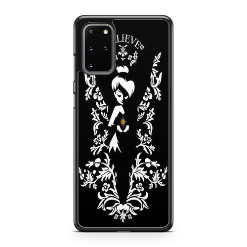 Coque Pour Samsung Galaxy Note 10 Lite Silicone Tpu Clochette Disney Fée Tinkerbell Rock Tatoo Ref 2533