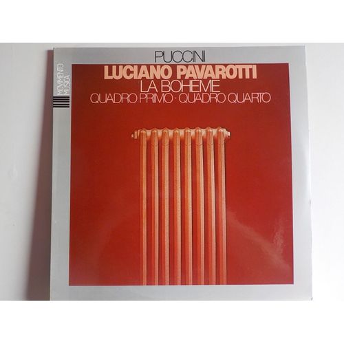 Puccini La Boheme Quadro Primo Quadro Quarto