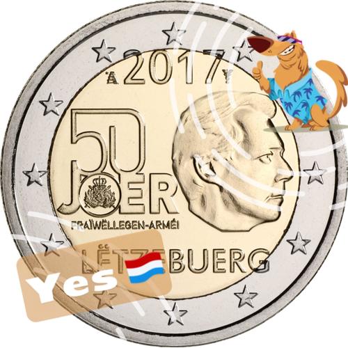 2 Euros Luxembourg 2017...