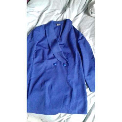 Veste Bleu Roi Femme T 44 Miss Astor