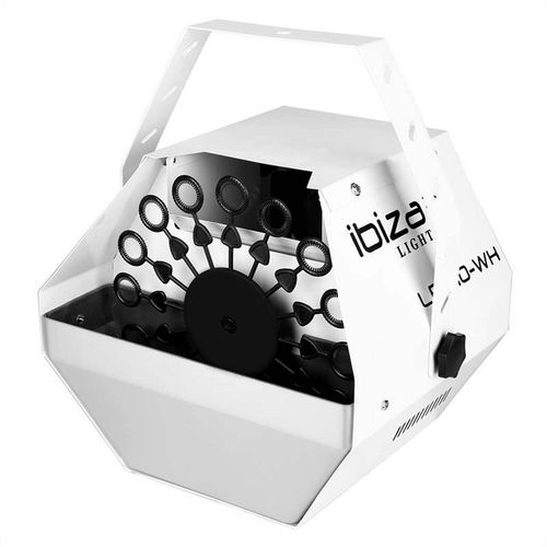 Machine à bulles 25W blanche Ibiza Light LBM10-WH