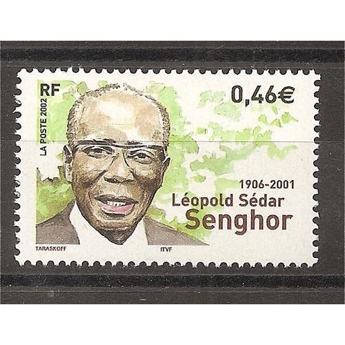 3537 (2002) Léopold Sédar Senghor N** (Cote 1e) (0931)