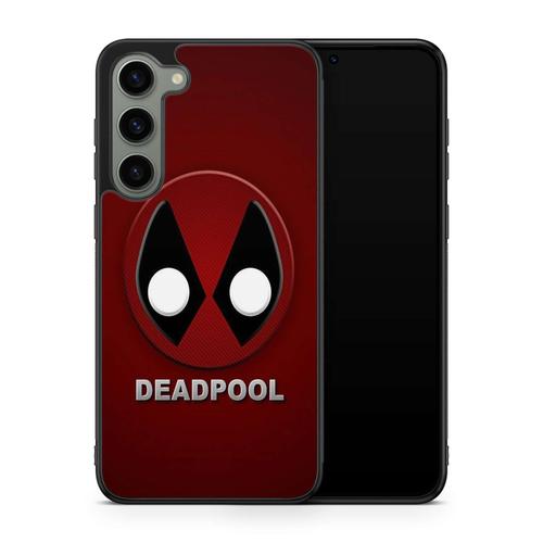 Coque Pour Samsung Galaxy S23 Ultra Deadpool Super Heros Marvel Mechant Ref 2300