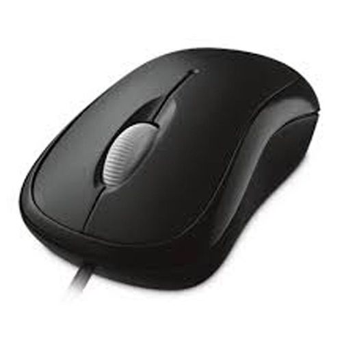 Souris Optique Filaire USB Microsoft MSK-1113 3 Boutons Gris Foncé PC Mouse