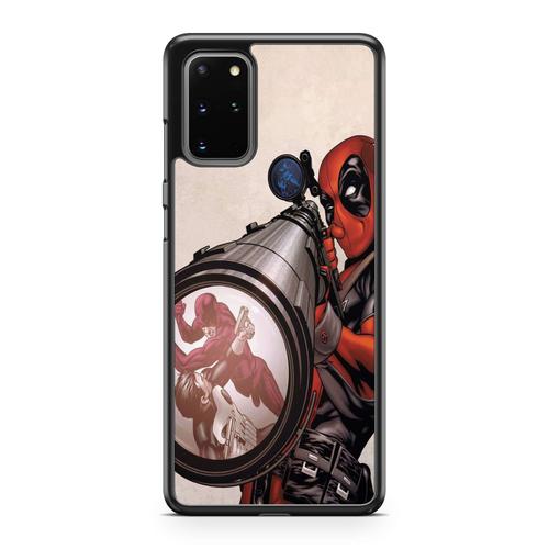 Coque Pour Samsung Galaxy S20 Ultra Deadpool Super Heros Marvel Mechant Ref 2338