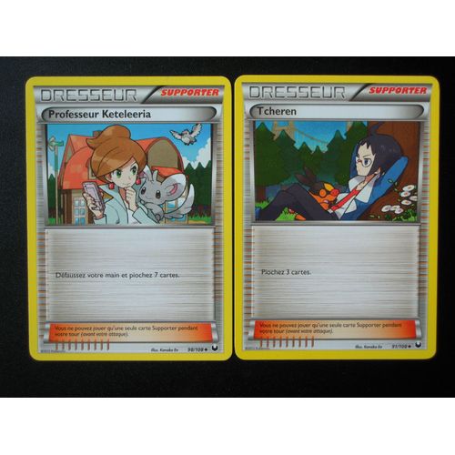 Explorateurs Obscurs - Tcheren (91) + Professeur Keteleeria (98/108)