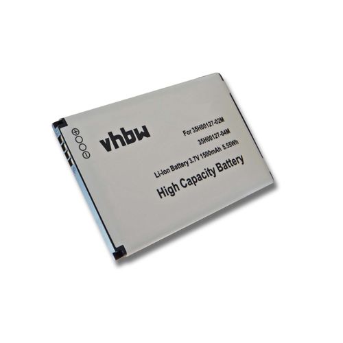 Vhbw Batterie Compatible Avec Htc Wildfire, Incredible, A315c, A3333, A6363, A6365, A6388, Adr6225 Smartphone (1500mah, 3,7v, Li-Ion)