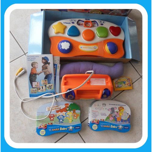 Vtech - Console V.Smile Baby + Jeu Winnie Baby 