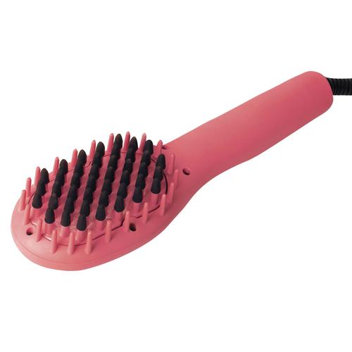 Corioliss, Mini Brosse Chauffante Lissante Hot Brush Corail , Orange