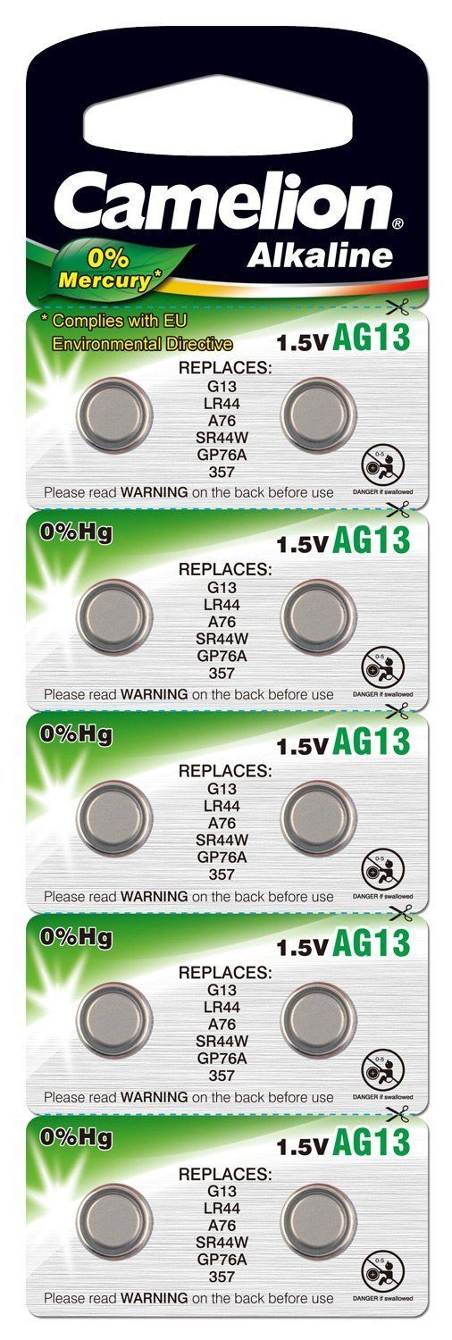 25 Piles Bouton Alcalines LR44 1.5V - Haute Capacité - Pour Montres, Jouets, Instruments électroniques