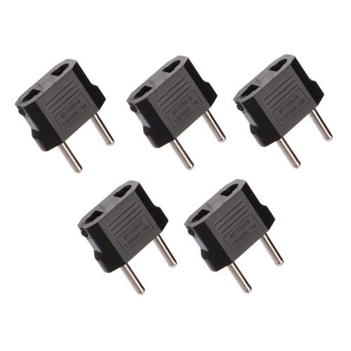 Lot 5 Adaptateur de Prise PLUG USA Chine Asie USA vers FR France EU