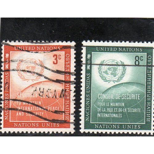 Timbres-Poste Des Nations Unies, Bureau De New-York (Conseil De Sécurité)