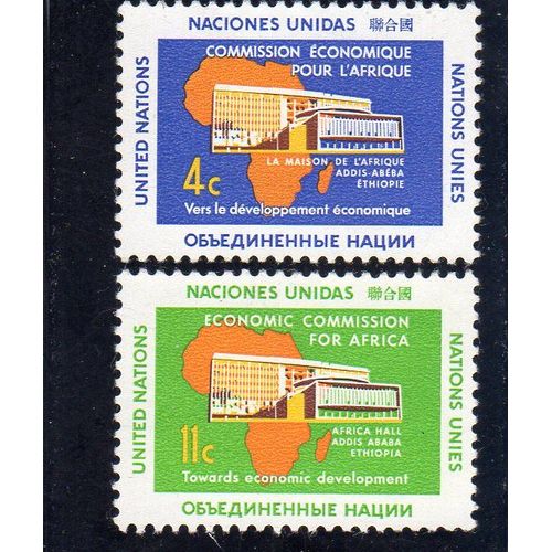 Timbres-Poste Des Nations Unies, Bureau De New-York (Commission Économique Pour L'afrique)