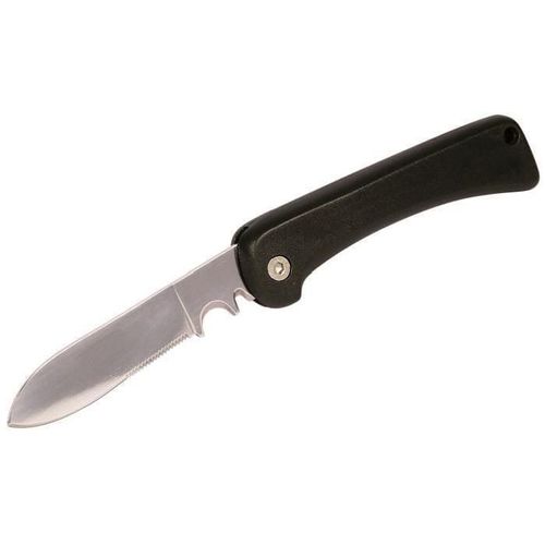 WOLFCRAFT - 1 Couteau coupe-câble manche plastique