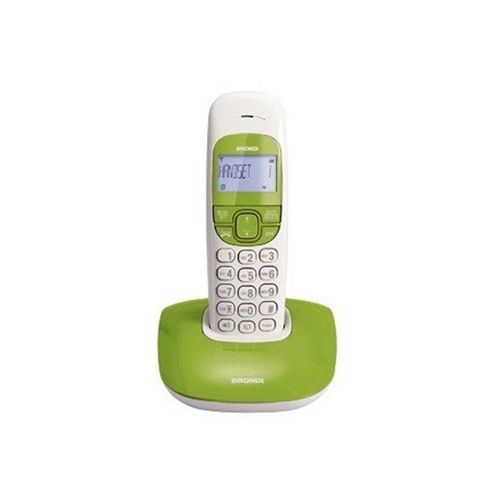 Brondi  Nice DECT Identificatore di chiamata Verde, Bianco 10273212