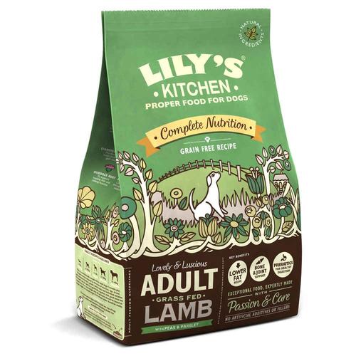 Lily's Kitchen - Croquettes Sans Céréales À L'agneau Nourri À L'herbe Pour Chiens - 1kg