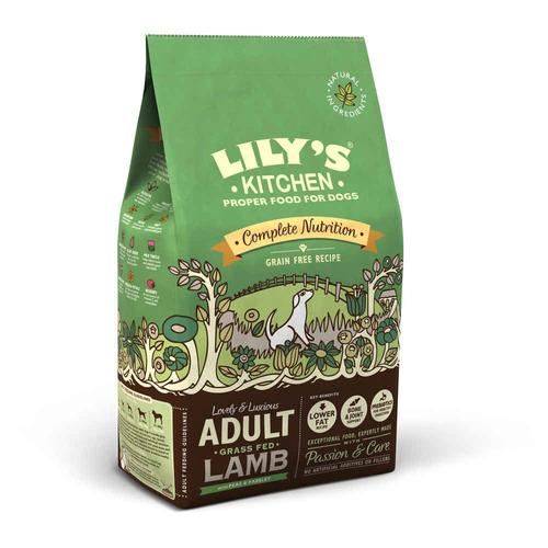 Lily's Kitchen - Croquettes Sans Céréales À L'agneau Nourri À L'herbe Pour Chiens - 2,5kg