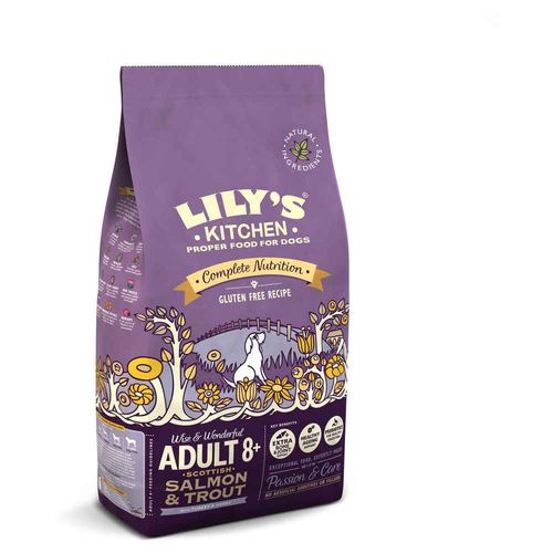 Lily's Kitchen - Croquettes Sans Gluten Au Saumon Et À La Truite D?Écosse Pour Chiens Senior - 7kg