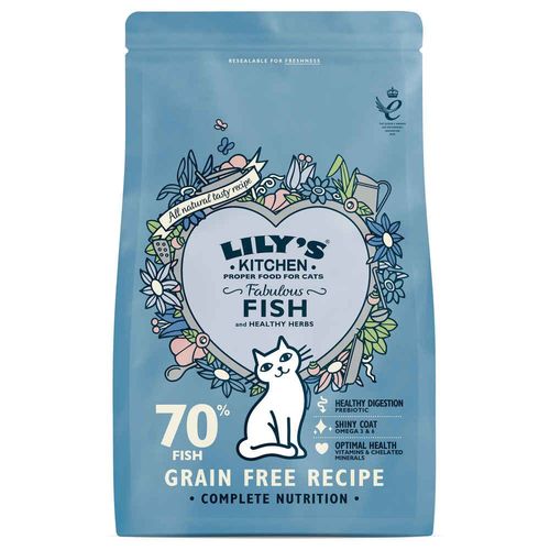 Lily's Kitchen - Croquettes Saines Et Délicieuses Au Poisson Pour Chats - 2kg