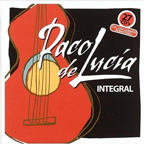 Paco De Lucia Intégral (27 Cd's)