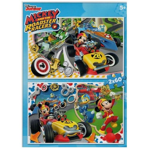 Puzzle 60 Pièces 2 Puzzles - Mickey Mouse