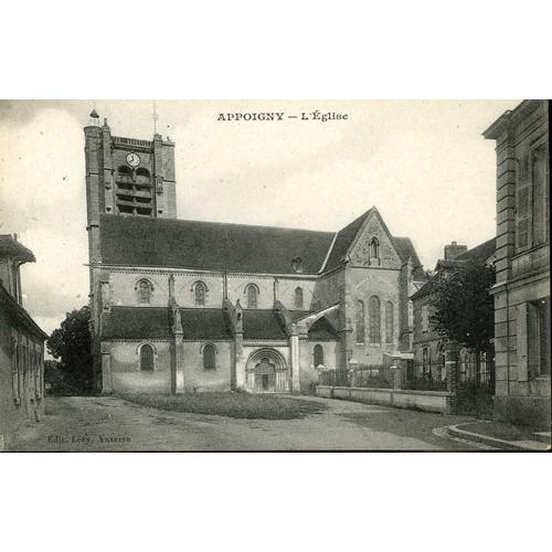 Carte Postale D' Appoigny  (Yonne)  L'eglise