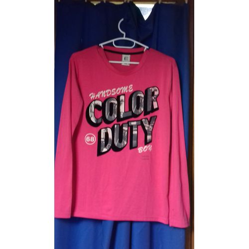 T-Shirt Color & Duty Polyester 36 Rose