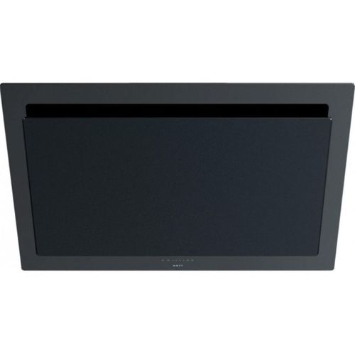 Hotte Décorative Inclinée 90cm 490m3/H Verre Noir 7838