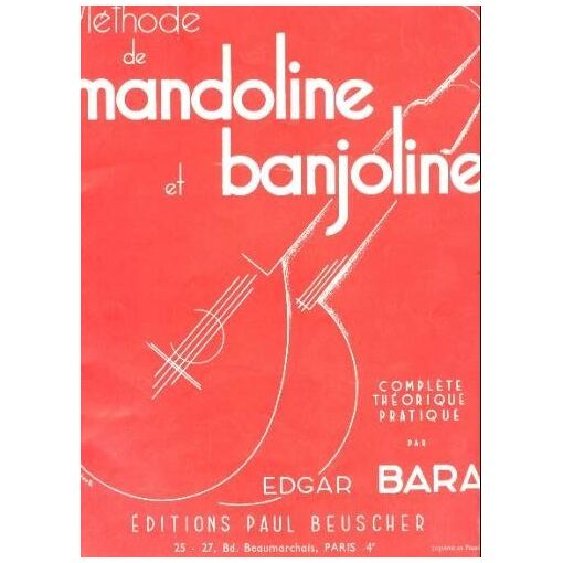Méthode De Mandoline Et Banjoline - Complète Théorique Pratique