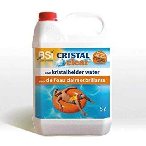 Bsi cristal clear anti algues traitement d'eau de piscine 5 l