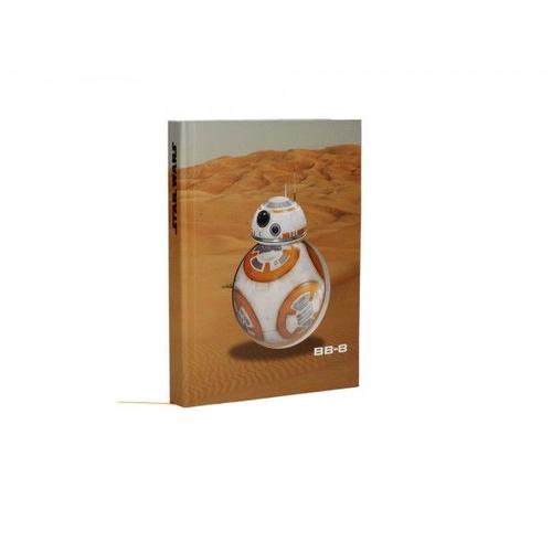 Cahier Sonore Et Lumineux Star Wars - Bb-8 Desert Style 15x20cm