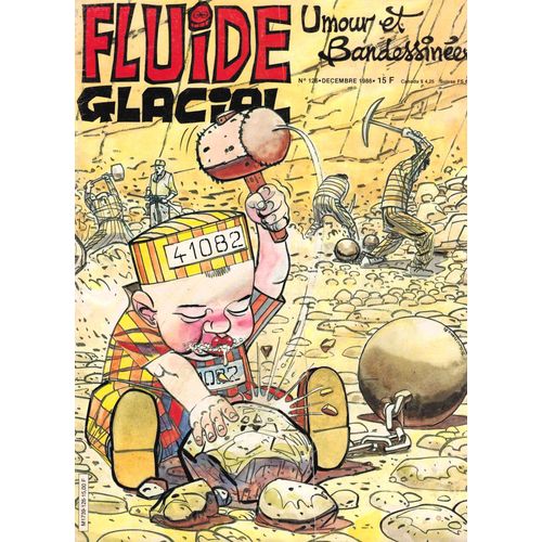 Fluide Glacial 126 .. Gotlib, Léandri, Hugot, Coyote, Pichon, Gimenez, Goossens, Moerell, Maëster .!