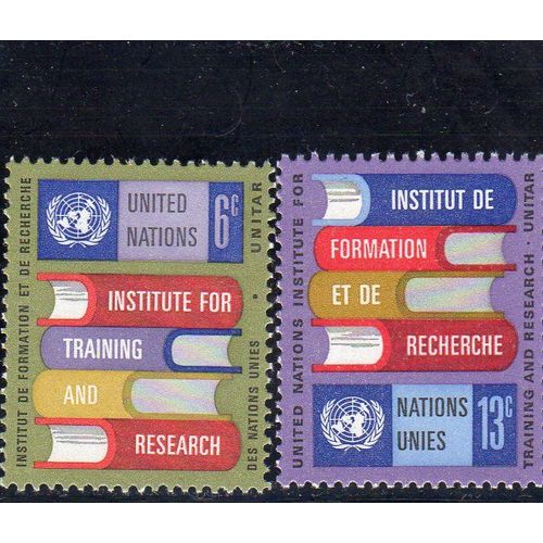 Timbres-Poste Des Nations Unies, Bureau De New-York (Institut De Formation Et De Recherche Des Nations-Unies)