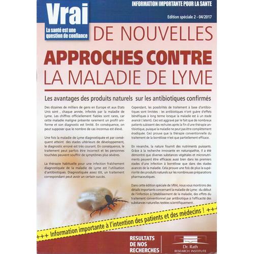 Nouvelles Approches Contre La Maladie De Lyme