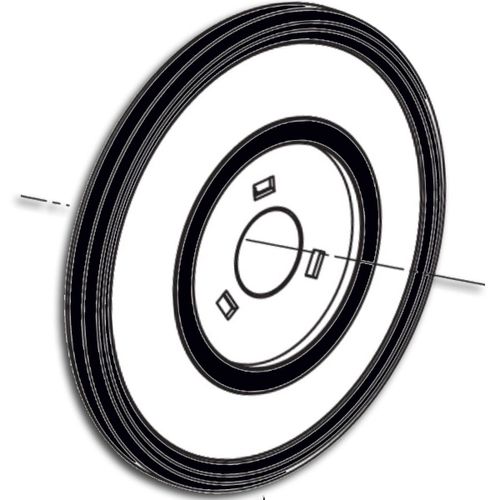 Roue arrière droite ou gauche - Aspirateur (AJW31561709 LG)