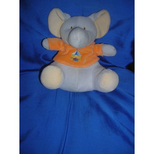 Doudou Hochet Éléphant  Influx 20 Cm.