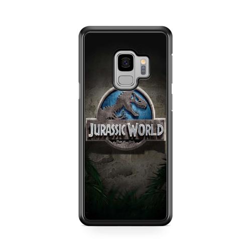 Coque Pour Samsung Galaxy A8 2018 Jurassic Park Jurassic World Film Dinosaures Raptor Tyranosaure Ref 976