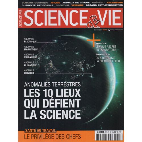Science & Vie 1201 - Anomalies Terresrtres: Les 10 Lieux Qui Défient La Science / Variole / Spoutnik