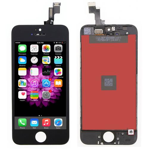 Écran Lcd Monté Vitre Tactile Avec Chassis Pour Apple Iphone 5s Noir