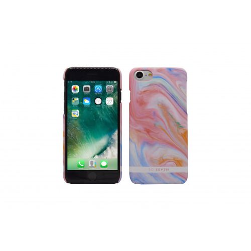 So Seven Mode Coque Carrare Rose Pour Apple Iphone 7/7s
