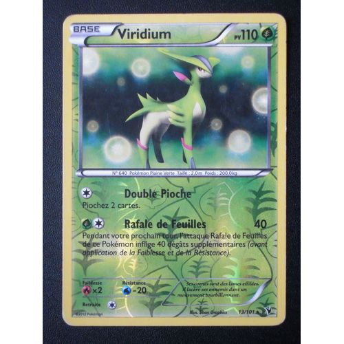 Viridium Reverse -  Nobles Victoires - 13/101