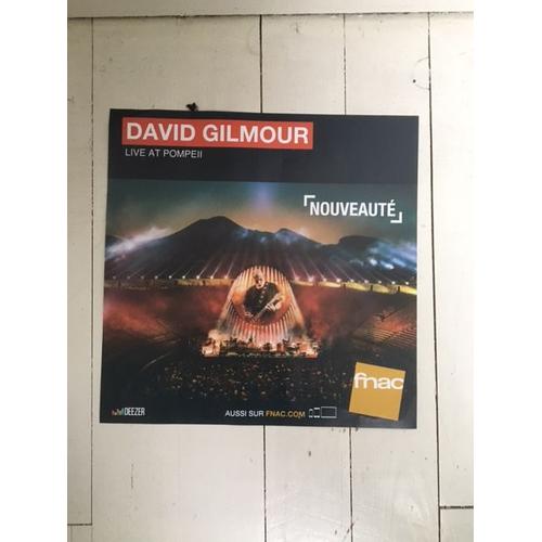 David Gilmour Live At Pompei Plv Fnac Grand Format