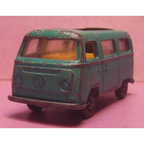 Matchbox - Lesney Products - Volkswagen Camper Dormobile Bleu (1970) - N° 23 (A) - Superfast-Matchbox