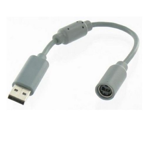 Câble Adaptateur Usb Breakaway Rock Band Pour Manette Xbox360 Xbox 360 Sur Pc - Gris