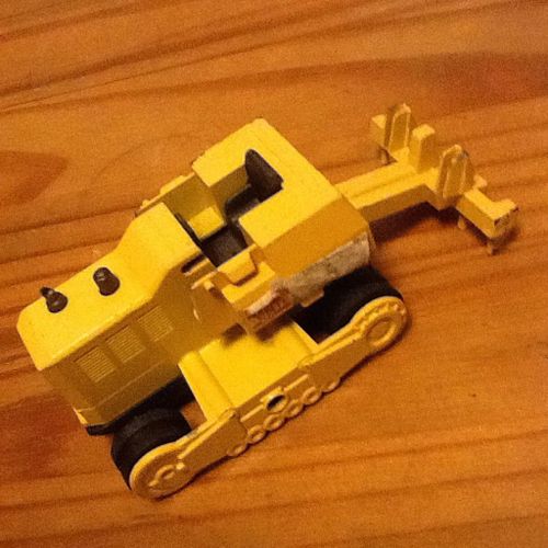 Majorette Bulldozer Jaune 1/36