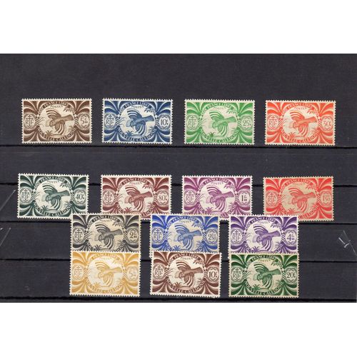 Timbres-Poste De Nouvelle-Calédonie (Série De Londres, Le Cagou)