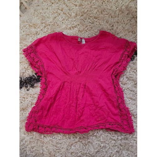 Blouse Fuchsia 5 Ans