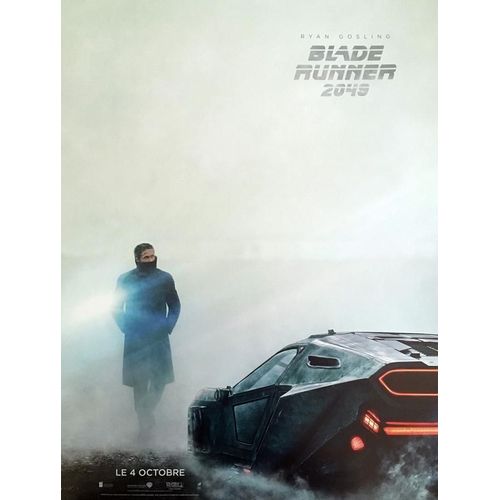 Blade Runner 2049 - Véritable Pré-Affiche De Cinéma Pliée - Format 40x60 Cm - De Denis Villeneuve Avec Ryan Gosling, Harrison Ford, Jared Leto, Robin Wright, Ana De Armas, Sylvia Hoeks -2017